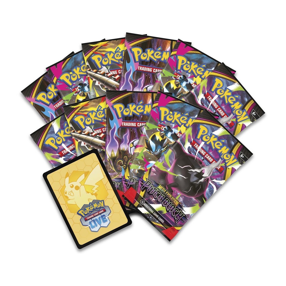 Pokémon TCG: Mega Evolution-Pitch Black Pokémon Center Elite Trainer Box thumbnail